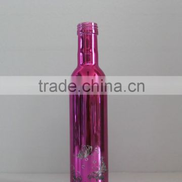 ELECTROPLATING GLASS BOTTLE