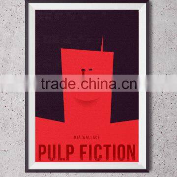 promotion poster high quality good price china custom printing / Pulp Fiction poster