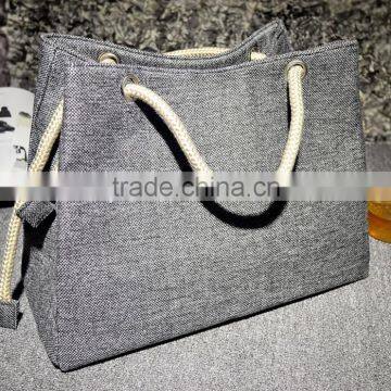 Canvas beach bag for women with new designer