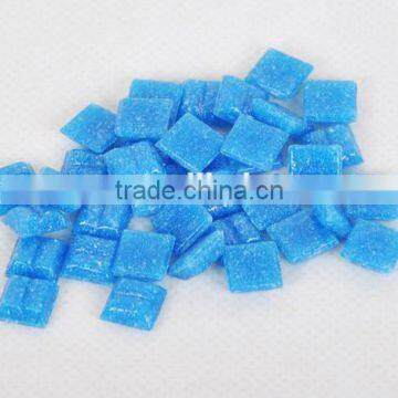 Blue mosaic tile 10x10mm and 20X20mm for craft kit