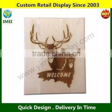 Wood Welcome sign Laser engraved Customize one today Perfect for gifts 8x10" YM3-199