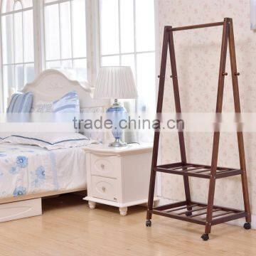 Solid Wood Garment Rack,Coat Rack, For Living Room Use photo-2