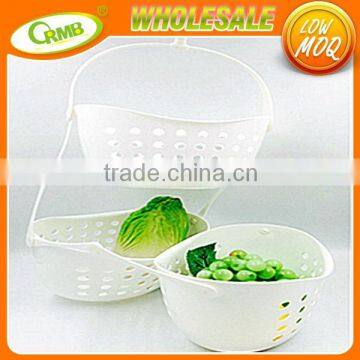 kitchenware 3 layer basket plastic