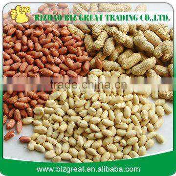 Peanut kernels 38-42, 28-32, 24-28