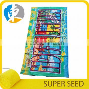 Cartoon tu Beach Towel for 100 Cotton soft feel print customized beach towel