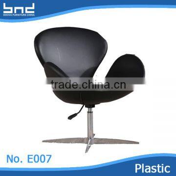 luxury swan leather swivel chair with chormed legs                        
                                                Quality Choice