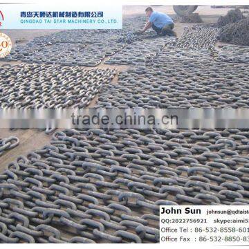 High Quality Open Link Marine Anchor Chain Grade U2 photo-3