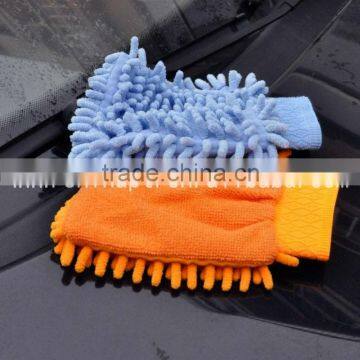 waterproof car cleaning chenille car wash gloves