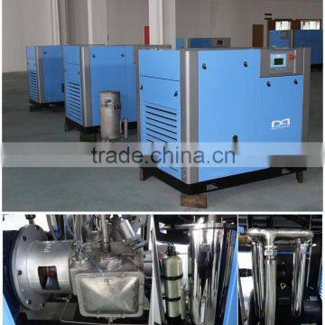 37kw~250KW single screw water cooled AC electric stationary Oil Free oil-less rotary Screw type Air Compressor