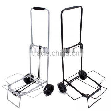 Shopping metal children cart trolley.