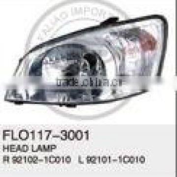 HEAD LAMP FOR GETZ'02 OEM NO 92102-1C010 92101-1C010