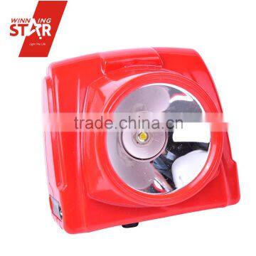 Hot Red 2 Gear Dimming 1W Rechargeable LED Headlamp Wholesale