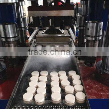 Hospital hygiene TCCA tablets making hydraulic power press machine