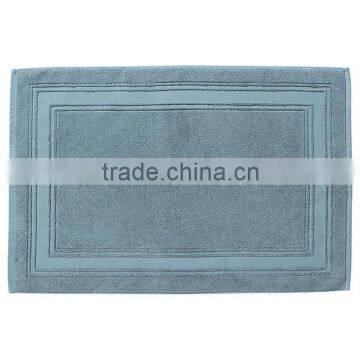 Luxury Hotel and Spa 100% Cotton Banded Panel Bath Mat Set 900gsm