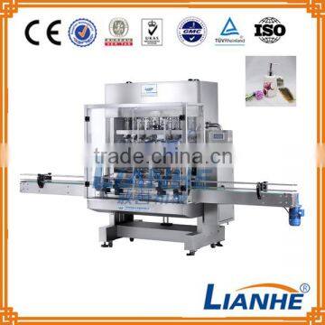 6 Filling Head Cosmetic Product Lotion Cream Shampoo Bottle Filling Machine