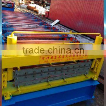 Portable metal roofing roll form machine, double layer roll form machine, steel plate roll machine