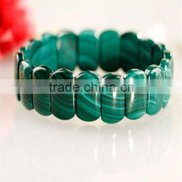 good beautiful real Malachite crystal hand chain