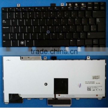 original brand replacement notebook laptop Keyboard with backlight for Dell E6400