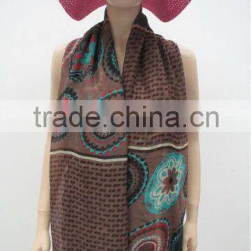 Fashion scarf 2014,Chocolate colour scarf,Clothing accessories