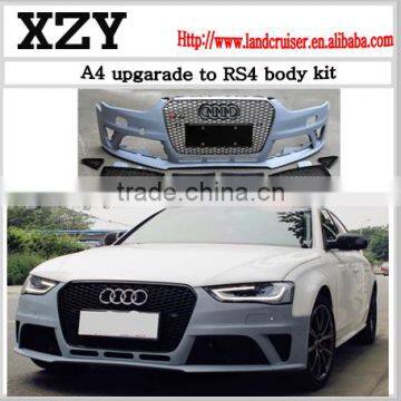 2013-2015 A4 upgrade to RS4 body kit PP material