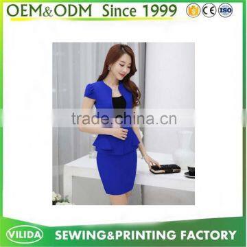 OEM Factory New Ladies OL Office Formal Dress Blazers Lady Slim Fit Suit OEM photo-6