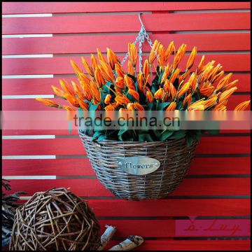 round hanging basket