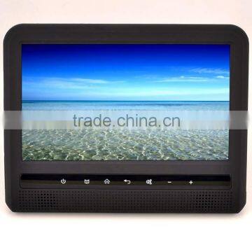 9 inch headrest car dvd player with super slim case wireless games and support dvd vcd cd sd usb