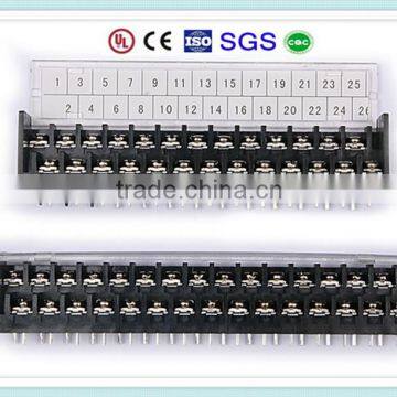 High and Low 2 Row Double Row Screw Barrier Terminal Block, photo-1