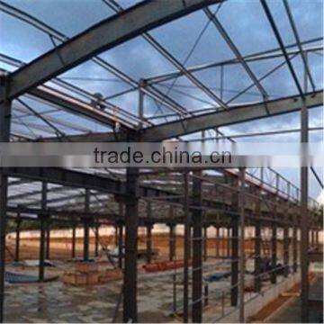 Construction fabrication building steel structure for living