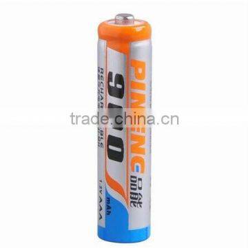 AAA 900mAh Rechargeable Ni-MH Battery