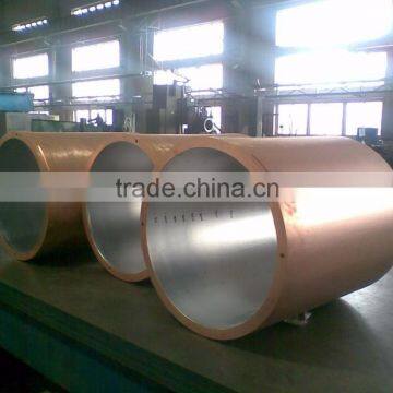 copper mould tube for continuous casting machine