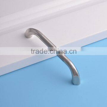 Simple Rural Style Brushed Nickel Zinc Alloy Furniture Hardware Cabinet Handles and Knobs photo-5