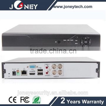 Analog/IP/HDCVI Camera 1080p HD CVI DVR 4channel HD CVI