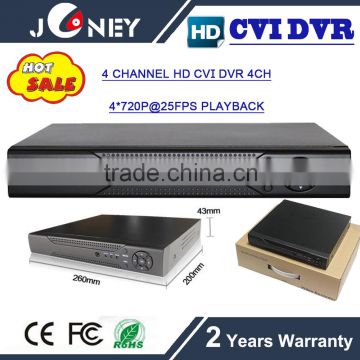 HD CVI DVR CVR HDCVI recorder 720p 4 channel BNC input