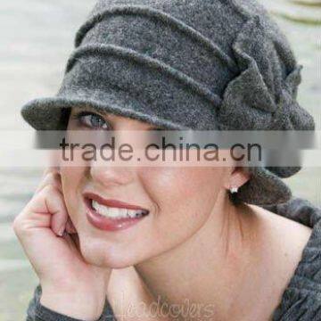 2012 fashion 100% wool felt beret hat