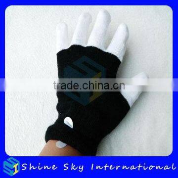 Customized Useful Acrylic Fiber Led Gloves photo-2