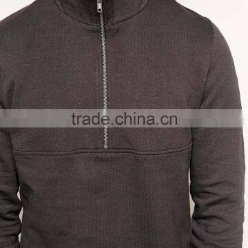 China wholesale men's plain single jersey sweatshirts