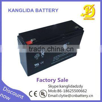 6v12ah valve regulated sealed lead acid battery, 6v 12ah for exide ups batteries