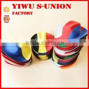 Red Non Woven Felt Cowboy Christmas Party Hats photo-5