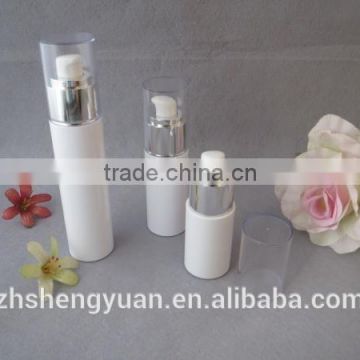 wholesale white cosmetic airless pump bottle