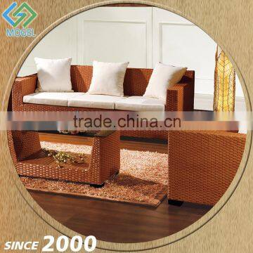 Foshan Exporter Rattan Wicker Confortable Bed Sofa