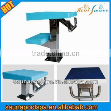 swimming pool starting block platform