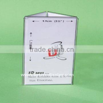 Restaurant Hotel Bar revolve table stand acrylic menu holder