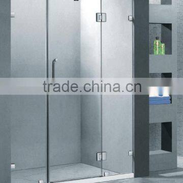 Tempered Sliding Glass Frameless Shower Door
