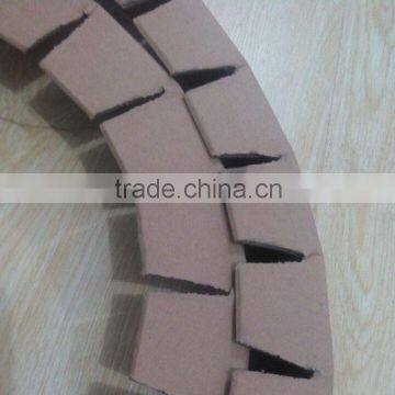 Paper and Pulp Material and Edge Protector Puzzel Cut v Cut Type Round Edge Protector photo-3