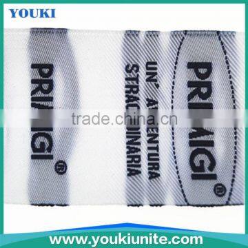 heavy duty woven printed tape with logo