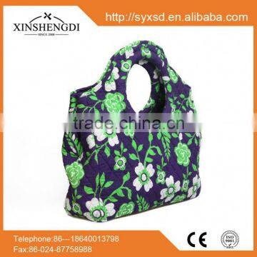 Good Quality Bright Quilted Unique Beach Tote Bag Cotton photo-2