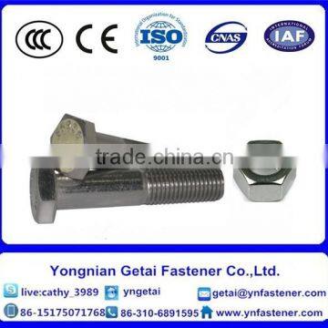 Stainless Steel 304 DIN933 DIN931hex Bolt and Nut and Washer photo-6