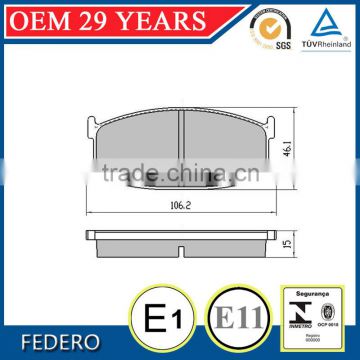 factory price brake pad manufacturing machine for Mazda