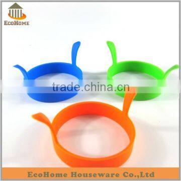 EC059AM kitchen Egg cooking silicone egg poacher,silicone egg ring